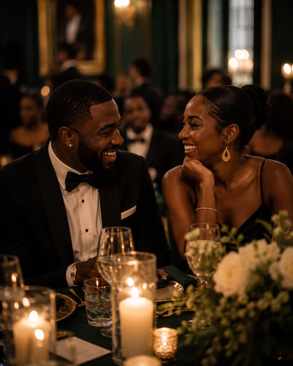 An intimate moment at the SoleTies Gala